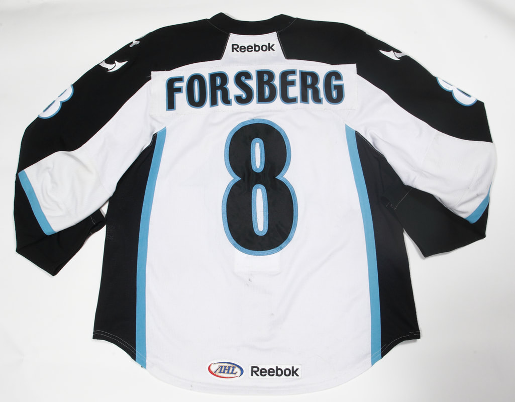 Filip Forsberg - Milwaukee Admirals Game Used Jersey